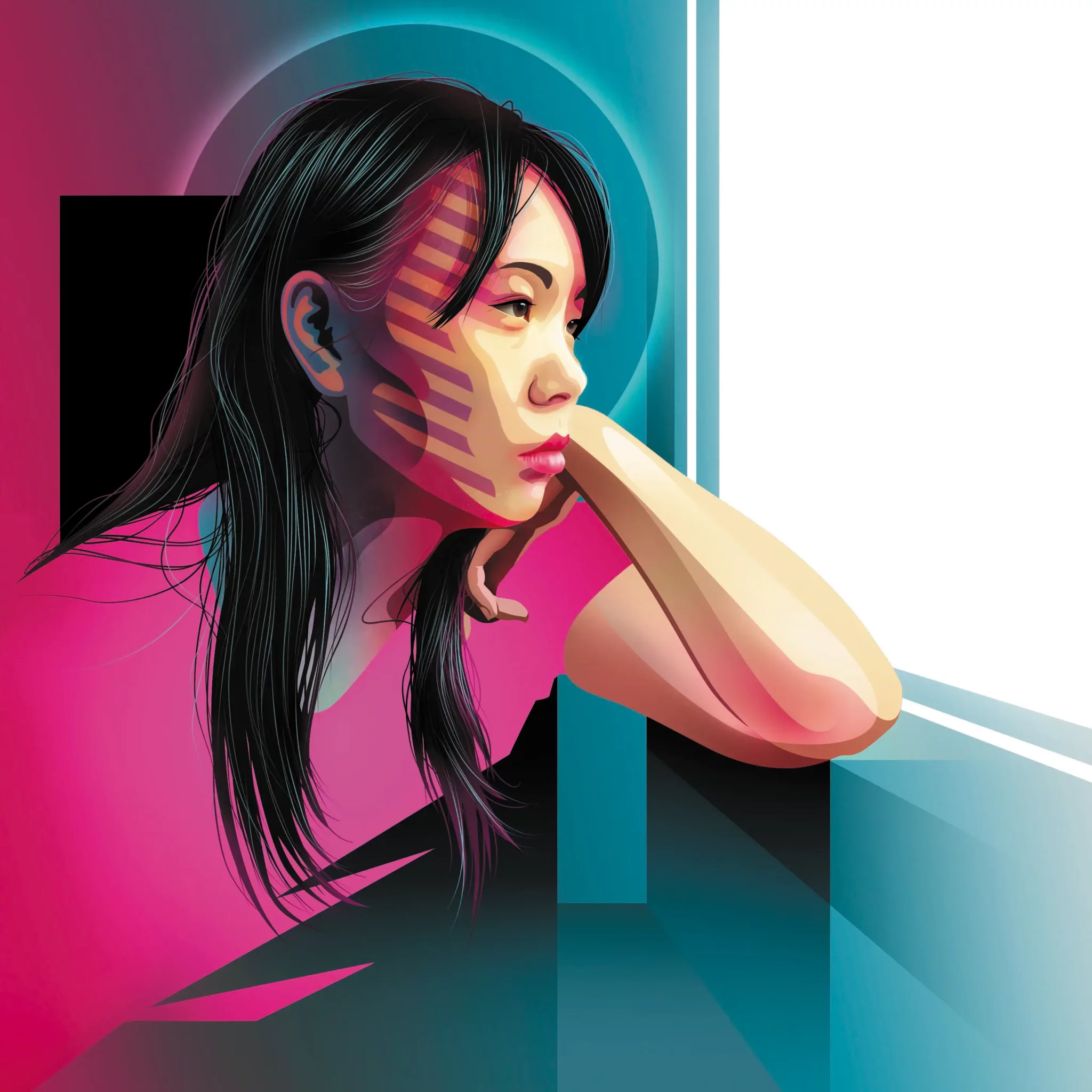 Illustration numérique - travail personnel