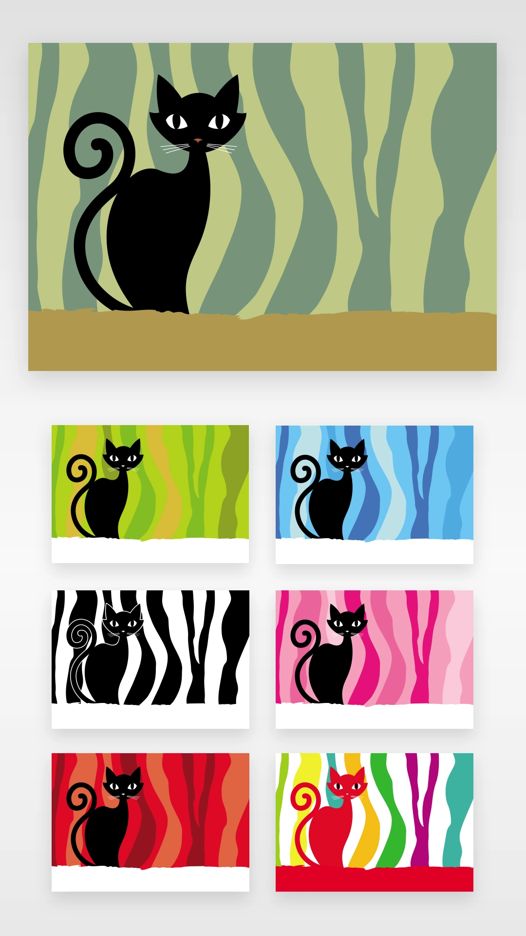 Illustration vectorielle - Cat