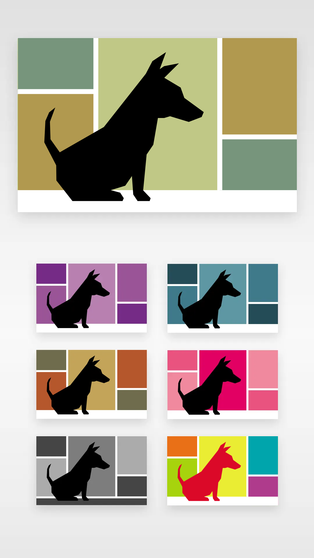 Illustration vectorielle - Dog