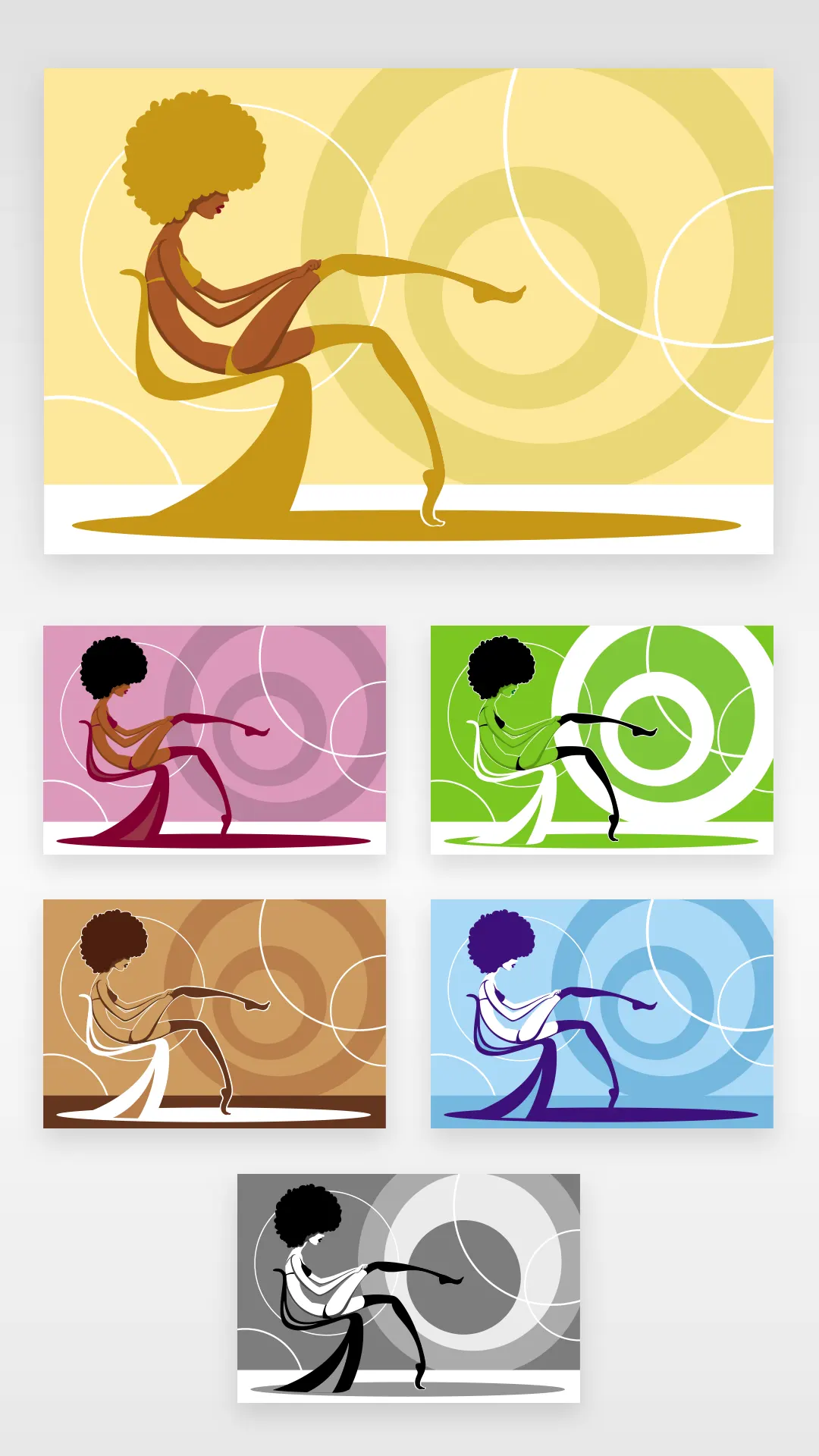 Illustration vectorielle - Summer stocking