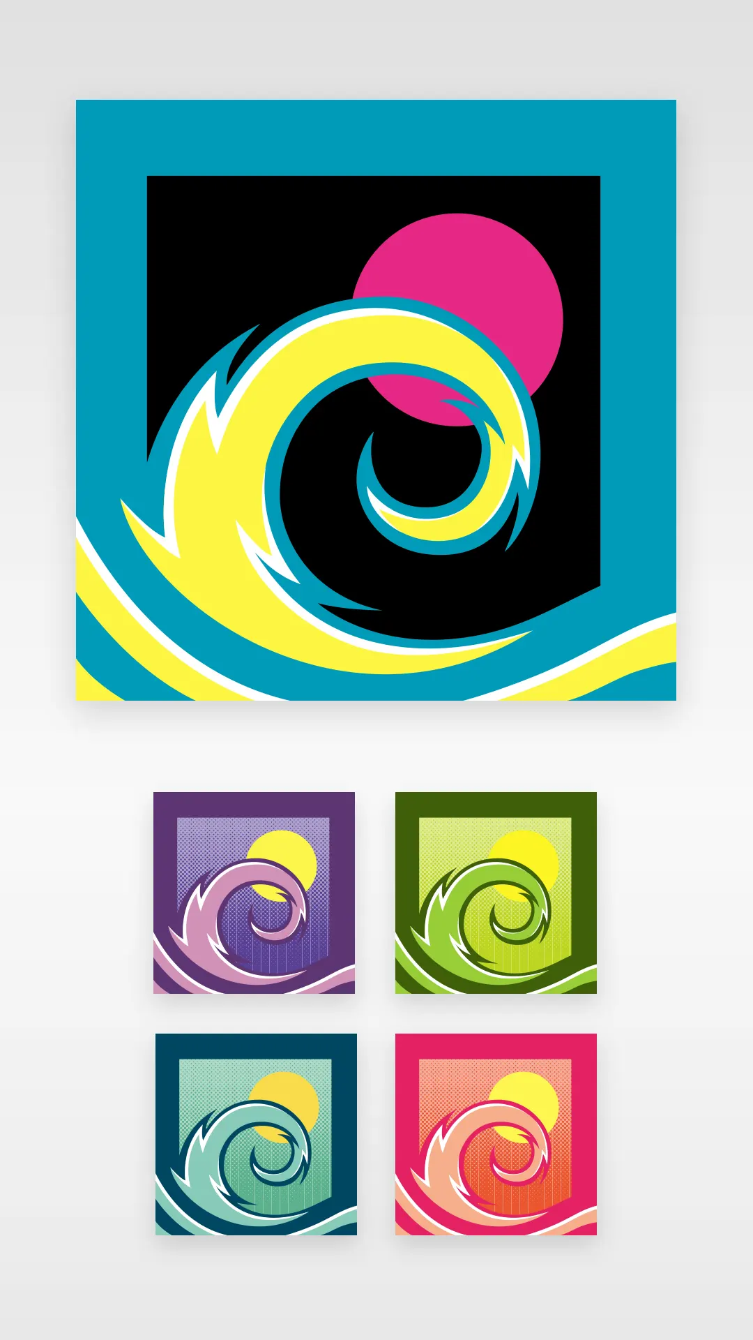 Illustration vectorielle - Wave