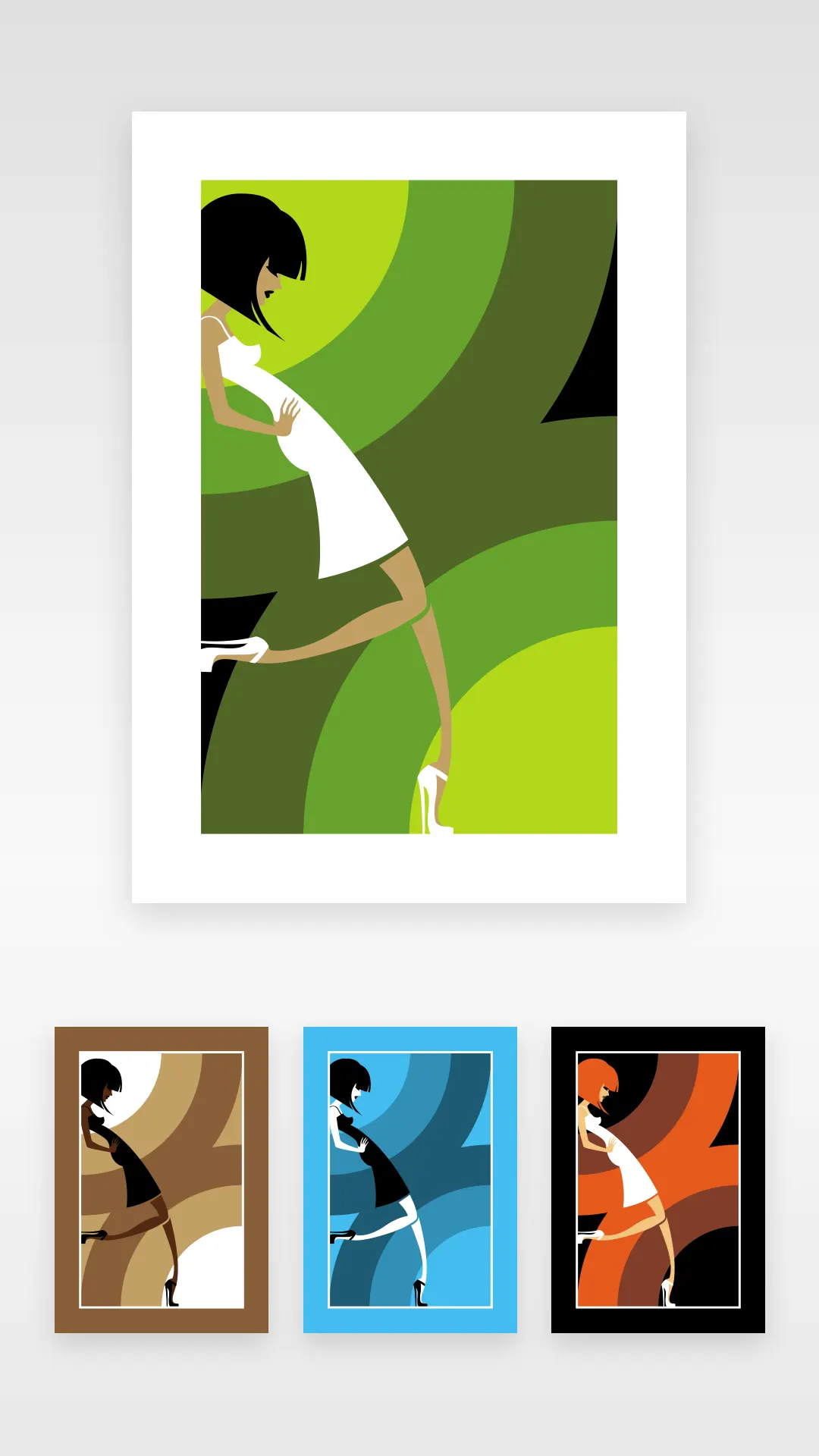 Illustration vectorielle - Waiting time